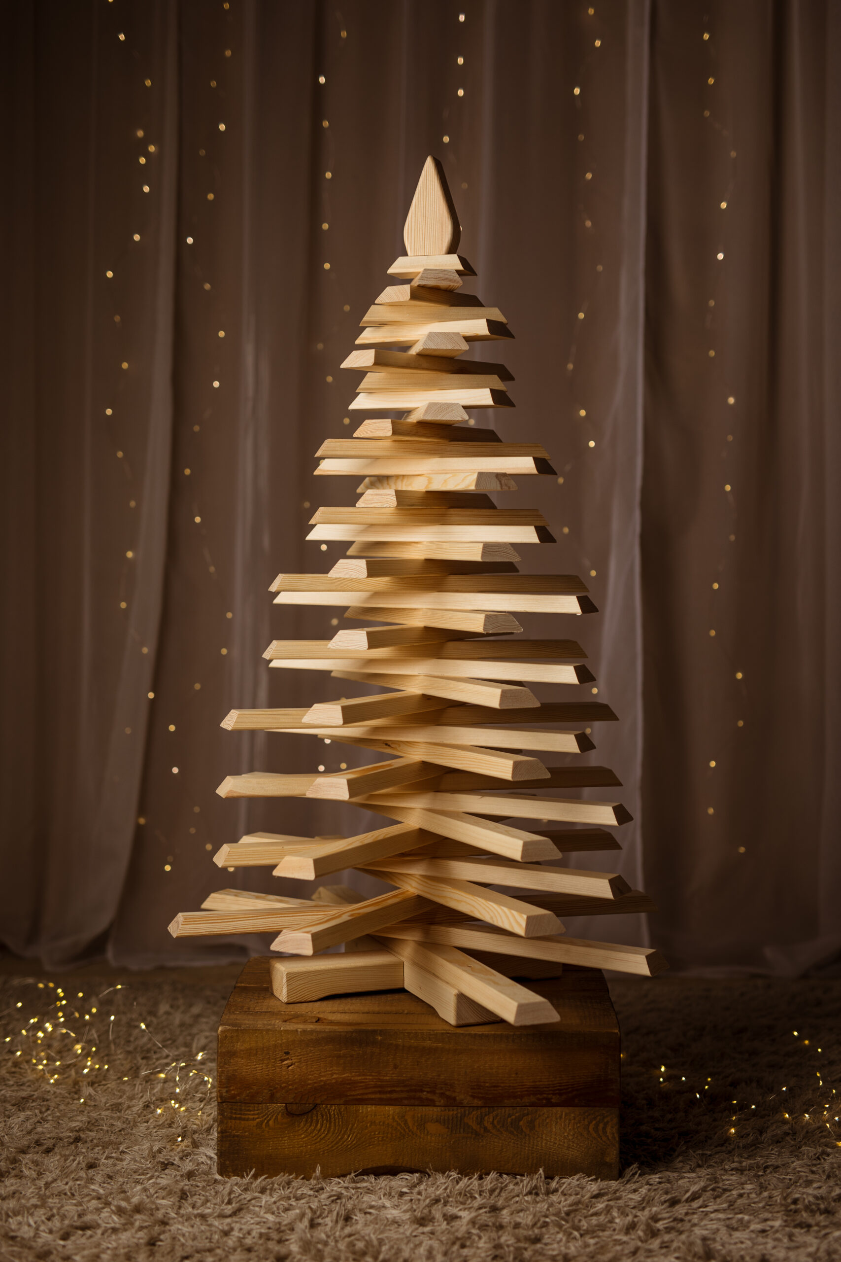 Choinka drewniana ekologiczna